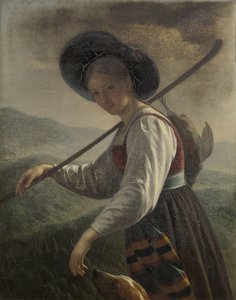 Szwajcarka Chłopka autorstwa Cornelis Cels