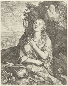By boetvaardige Maria Magdalena autorstwa Cornelis Cort
