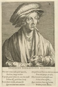 Portret malarza Joachima Patiniera autorstwa Cornelis Cort