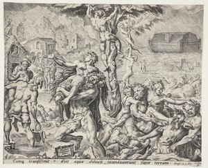 Potop autorstwa Cornelis Cort