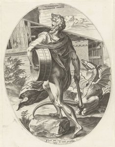 triptolemos Bogowie rolnictwa (tytuł serii) autorstwa Cornelis Cort