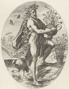 vertumnus Bogowie rolnictwa (tytuł serii) autorstwa Cornelis Cort