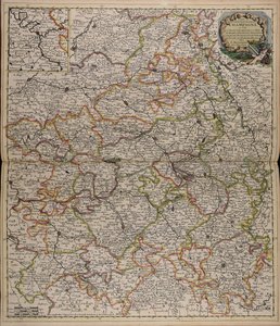 Hrabstwo i rząd Szampania: gdzie są prawdziwe Szampania, Brie, Remois, Retelois, Senonois, Pertois, Bassigny i wieś i podzielone na kilka wyborów. autorstwa Cornelis Danckerts