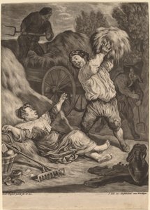 Lipiec autorstwa Cornelis Dusart