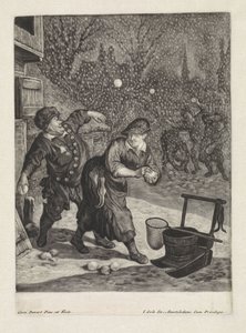 Marsz autorstwa Cornelis Dusart