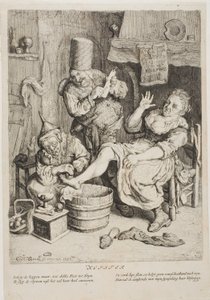 Miedziany autorstwa Cornelis Dusart