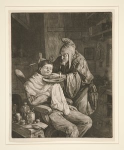 Chirurg Wioski autorstwa Cornelis Dusart