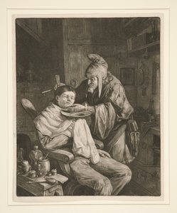 Wiejski chirurg autorstwa Cornelis Dusart