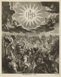 Ludzie w czyśćcu autorstwa Cornelis Galle (I)