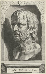Portretbuste van Seneca
