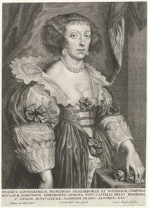Portret Henriëtte van Lorraine