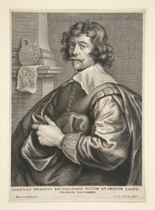 Joannes Meissens, malarz i wydawca w Brukseli autorstwa Cornelis Galle II