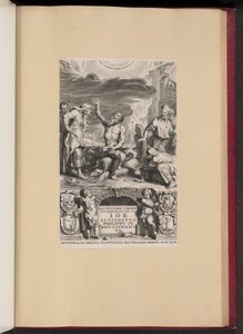 Strona tytułowa dla Balthasar Cordier, Iob Elvcidatvs autorstwa Cornelis Galle II after Abraham van Diepenbeeck