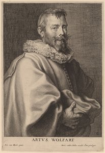Artur Wolfart autorstwa Cornelis Galle I after Sir Anthony van Dyck
