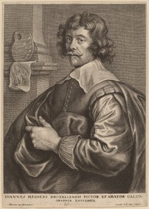 John Meyssens autorstwa Cornelis Galle I after Sir Anthony van Dyck