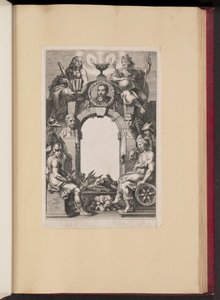 Strona tytułowa Justusa Lipsiusa, Opera Omnia, I autorstwa Cornelis Galle I after Sir Peter Paul Rubens