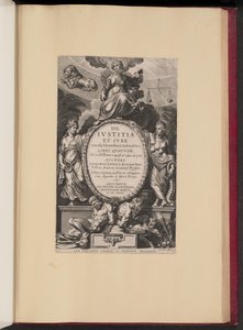 Strona tytułowa Leonarda Lessiusa, De Ivstitia et Ivre