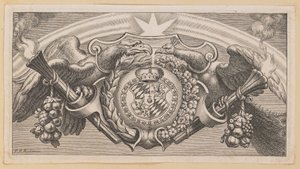 Winieta do strony tytułowej Balthasara Cordiera, Łańcuch Ojców Greckich w Saint John