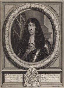Henry Stuart, książę Gloucester, najmłodszy syn króla Karola I (grafika) autorstwa Cornelis II Van Dalen