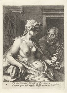 Retoryka Siedem sztuk wyzwolonych (tytuł serii) autorstwa Cornelis Jacobsz. Drebbel