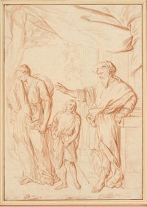 Wyrzucenie Hagar autorstwa Cornelis Joseph d