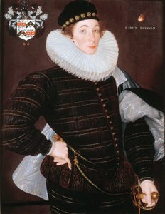 Richard Goodricke z Ribston w hrabstwie Yorkshire autorstwa Cornelis Ketel