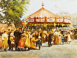 Wesołe miasteczko autorstwa Cornelis Koppenol