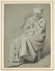 Siedząca kobieta autorstwa Cornelis Pietersz Bega