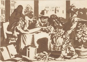 botanik autorstwa Cornelis Ploos van Amstel (signed by artist)