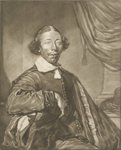 Portret mężczyzny autorstwa Cornelis Ploos van Amstel