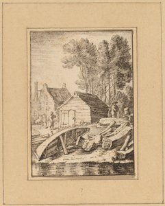 Stocznia, 1761, wydana 1765. autorstwa Cornelis Ploos van Amstel