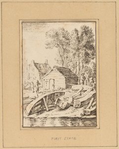 Stocznia, 1761, wydana 1765. autorstwa Cornelis Ploos van Amstel