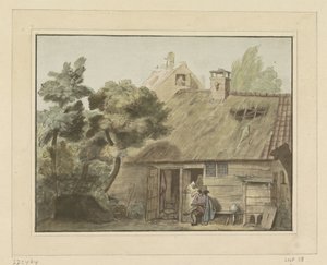 Rysownik dla farmy autorstwa Cornelis Ploos van Amstel