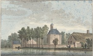 Wioska Hoogmade autorstwa Cornelis Pronk (possibly)