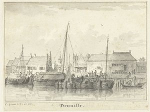 Widok na port Bruinisse