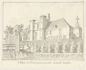 Zamek w Purmerend autorstwa Cornelis Pronk