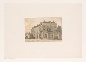 XVIII-wieczny blok domów autorstwa Cornelis Springer (possibly)