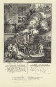 Śmierć Dydony autorstwa Cornelis Troost