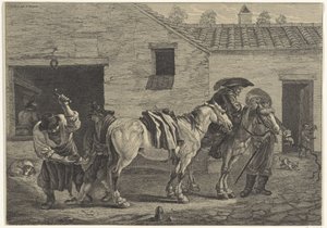 kowal autorstwa Cornelis Visscher (II)