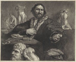 Portret kolekcjonera Andrei Odoni Portret van Andrei Odoni