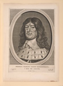 Fryderyk Wilhelm, elektor brandenburski, z Dziewięciu portretów autorstwa Cornelis Visscher