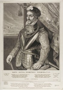 Jan van der Does, tablica 3 z Quatuor Personae autorstwa Cornelis Visscher
