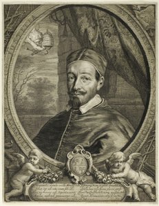 Papież Aleksander Siódmy autorstwa Cornelis Visscher