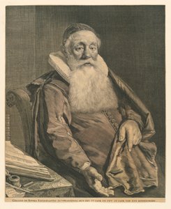 Portret Gelliusa de Bouma autorstwa Cornelis Visscher