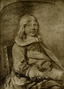 Portret jedenastoletniego chłopca autorstwa Cornelis Visscher