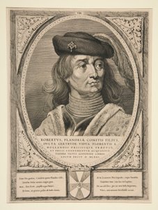 Robert, syn hrabiego Flandrii autorstwa Cornelis Visscher