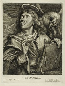 Święty Jan autorstwa Cornelis Visscher