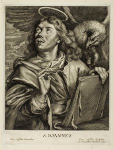 Święty Jan autorstwa Cornelis Visscher