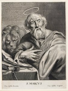 Św. Marek autorstwa Cornelis Visscher