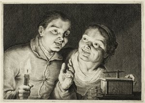 Pułapka na myszy autorstwa Cornelis Visscher